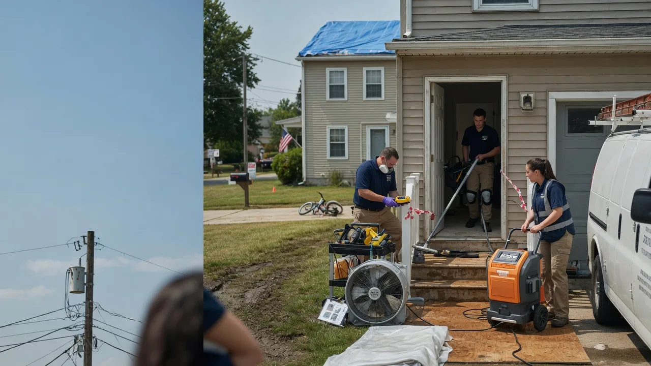 Water Damage Repair in Cottage Hills, IL near me